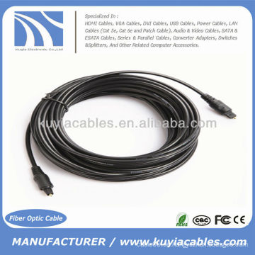 Digitale optische Faser Toslink Audio Kabel 10M 4.0mm